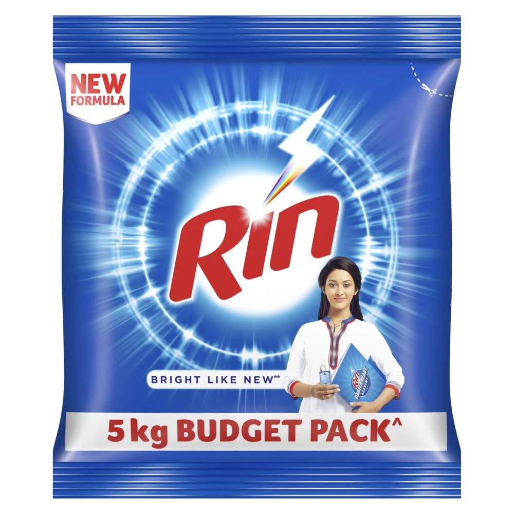 Rin Detergent Powder 5 kg Mrp.565/-