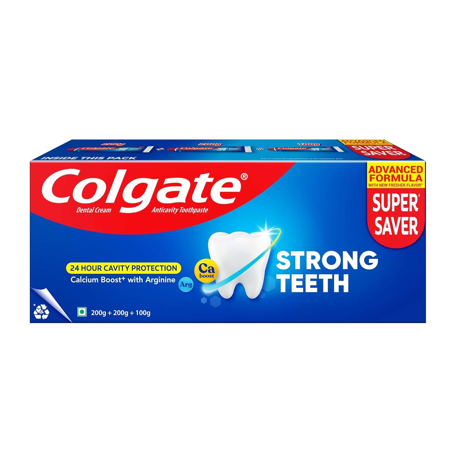 Colgate Strong Teeth Cavity Protection Toothpaste 500gm MRP.310/-