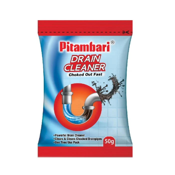 Pitambari Drain Cleaner Powder For Sink – 50gm MRP.30/-