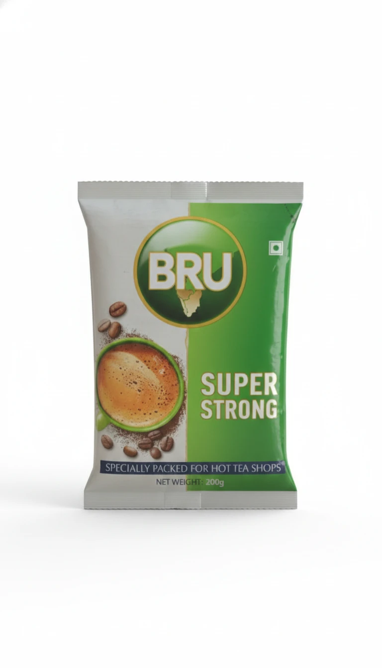 Bru Super Strong Coffee 200gm (MRP. 250/-)